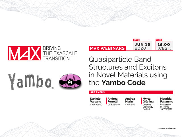 Yambo webinar