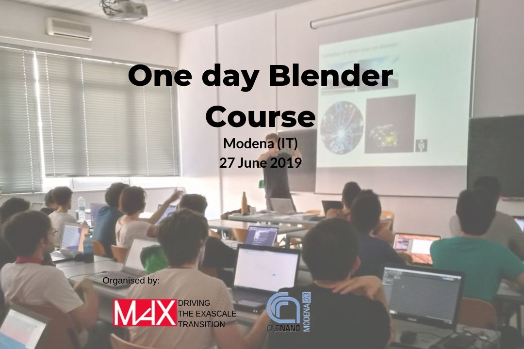 One day Blender Course @ Modena (IT)