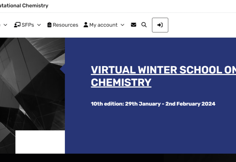 Virtual Winter School on Computational Chemistry