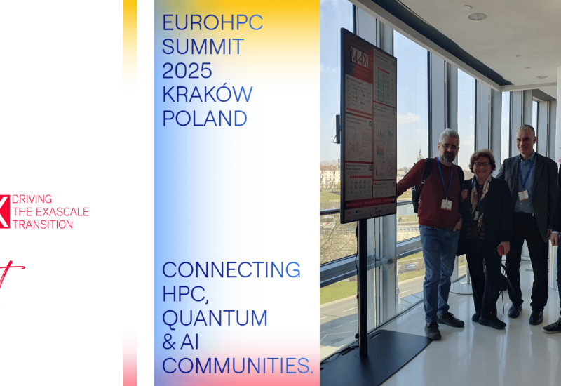 MaX at the EuroHPC Summit 2025