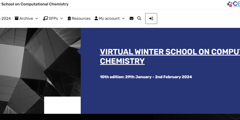 Virtual Winter School on Computational Chemistry