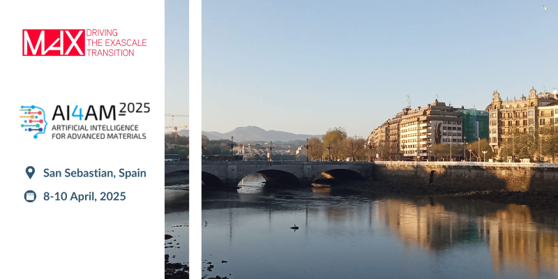 MaX Silver Sponsor of AI4AM2025: Advancing AI Applications in Materials Science