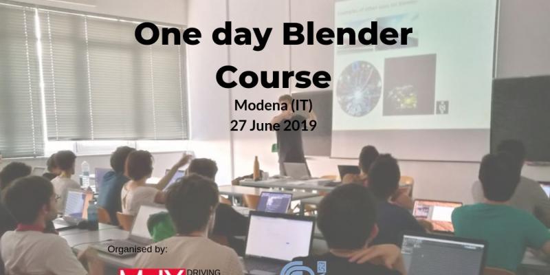 One day Blender Course @ Modena (IT)