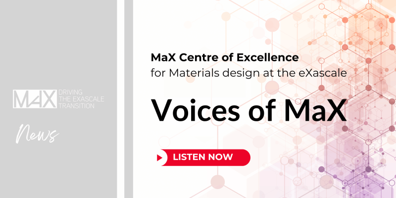 “Voices of MaX” brings High-Performance Computing to the public